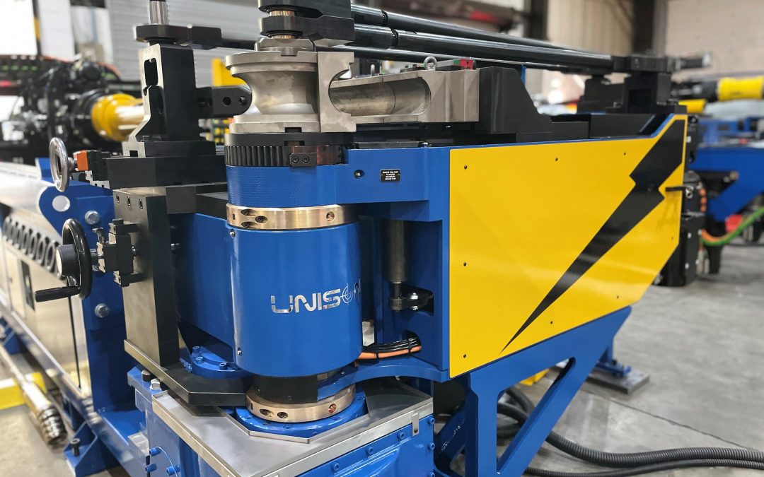 Unison Breeze all-electric tube bending machine